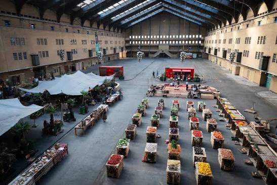 Markt in de Centrale Markthal