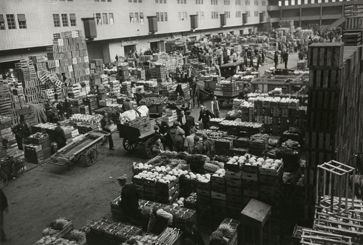 Groente en fruit in de Centrale Markthal Amsterdam