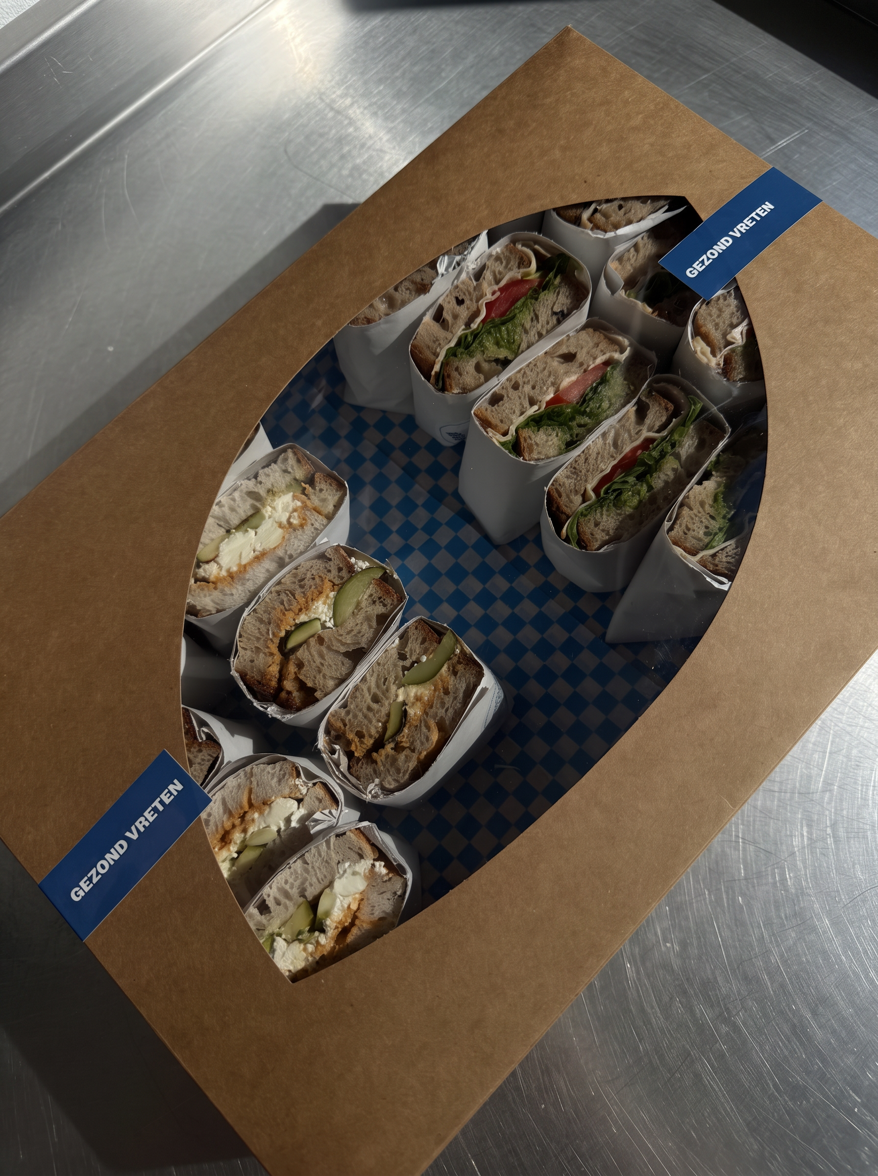 Complete zakelijke lunchbox van BON Catering Amsterdam